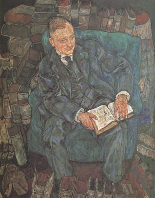 Egon Schiele Portrait of Dr.Hugo Koller (mk12) Germany oil painting art